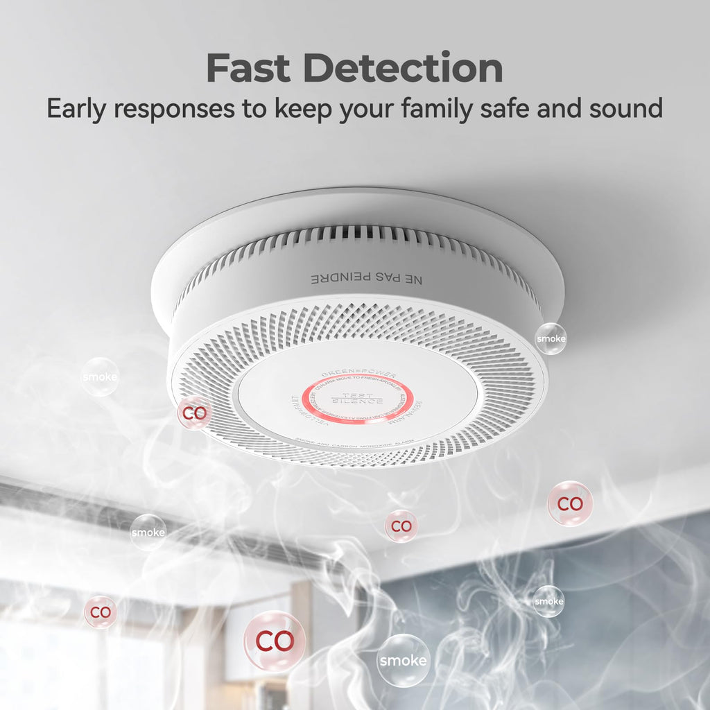 Hardwired Smoke and Carbon Monoxide Detector L9072