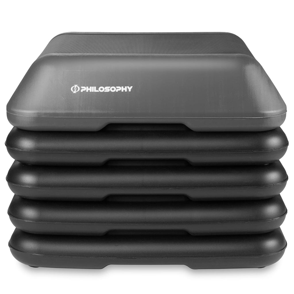 Adjustable High Step Platform with 4 Risers C40858