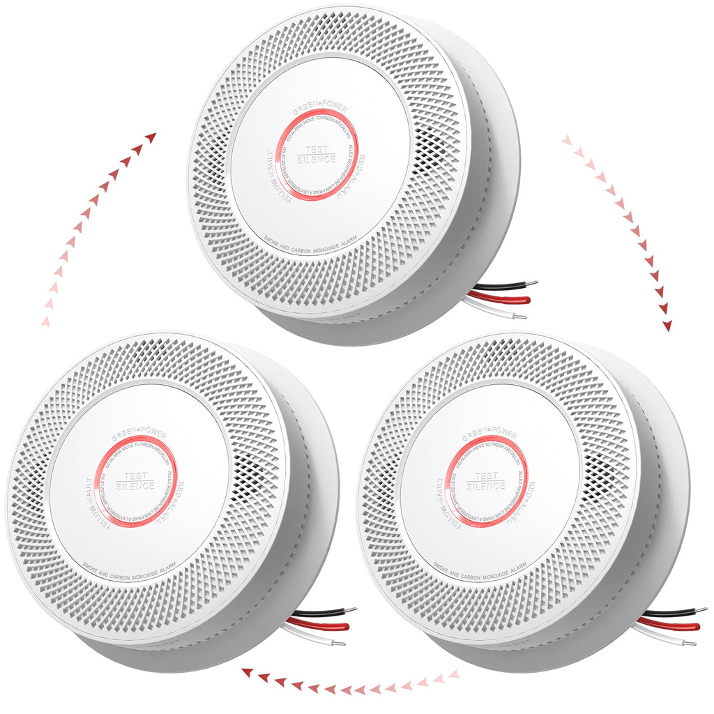 Hardwired Smoke and Carbon Monoxide Detector L9072