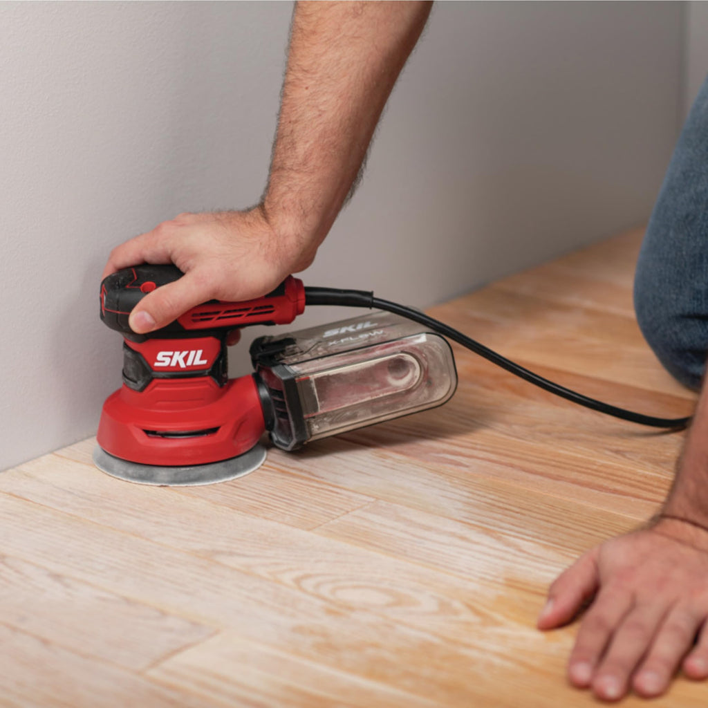 5” Random Orbital Sander with Cyclonic Dust Box & 3pc Sanding Sheet S560386