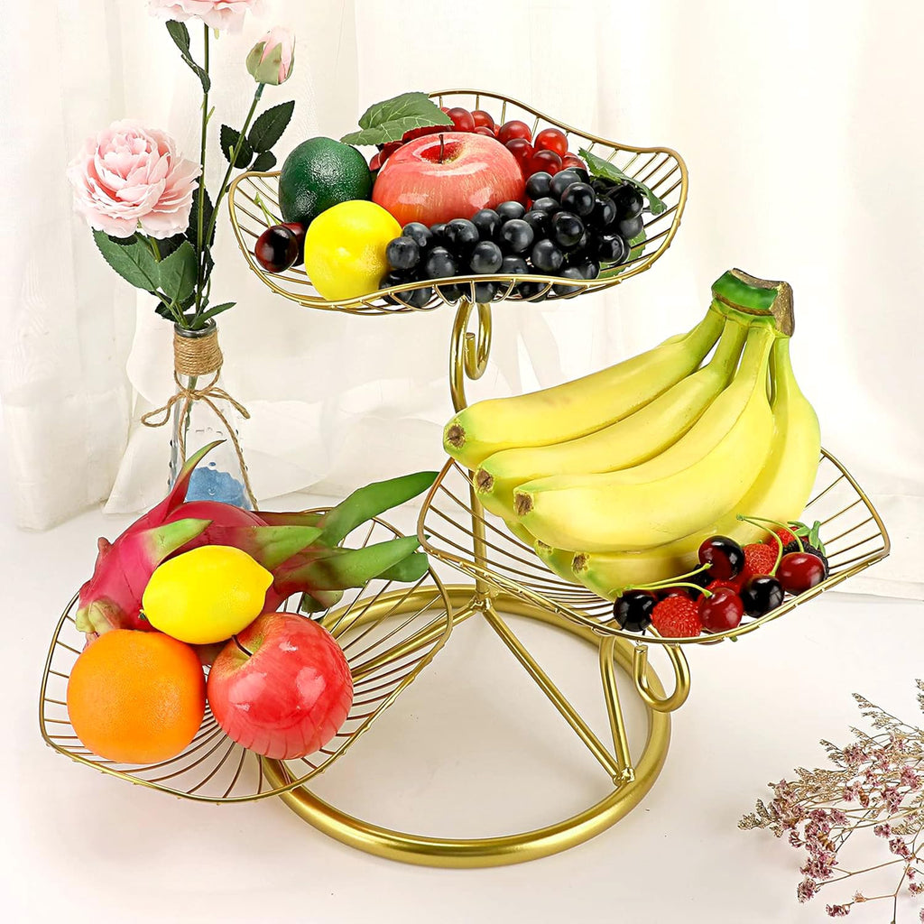 3-Tier Iron Fruit Basket Y77421