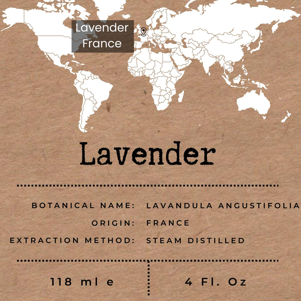 Lavender Essential Oil 4 Fl Oz with Glass Dropper H412826