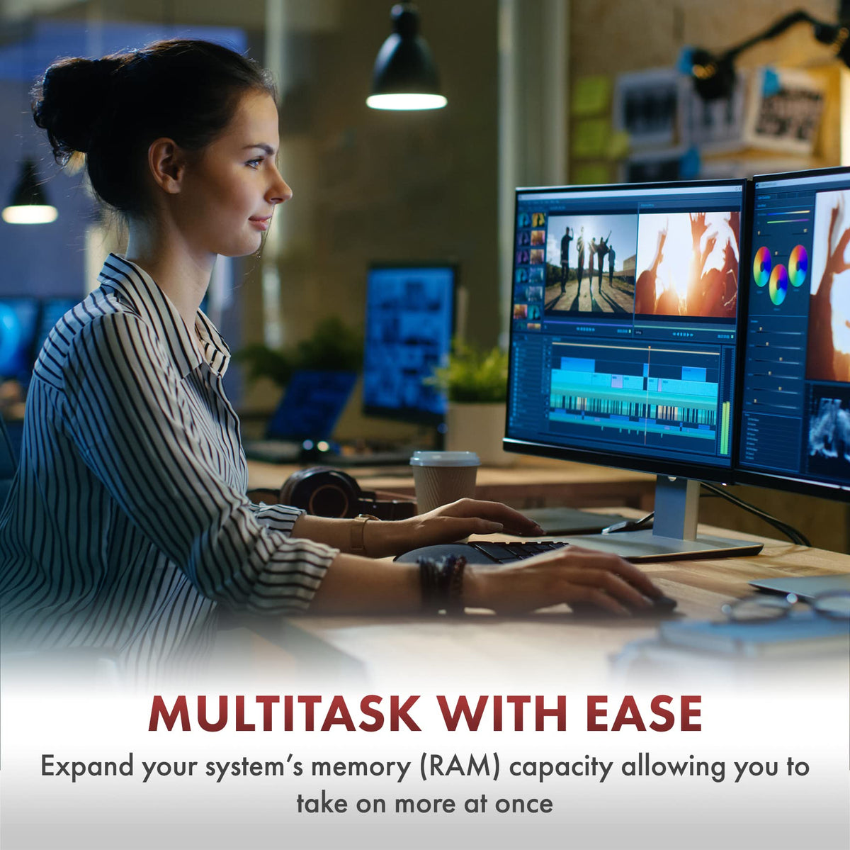 16GB DDR4 3200 MHz Non-ECC Desktop RAM Memory Modules C1598