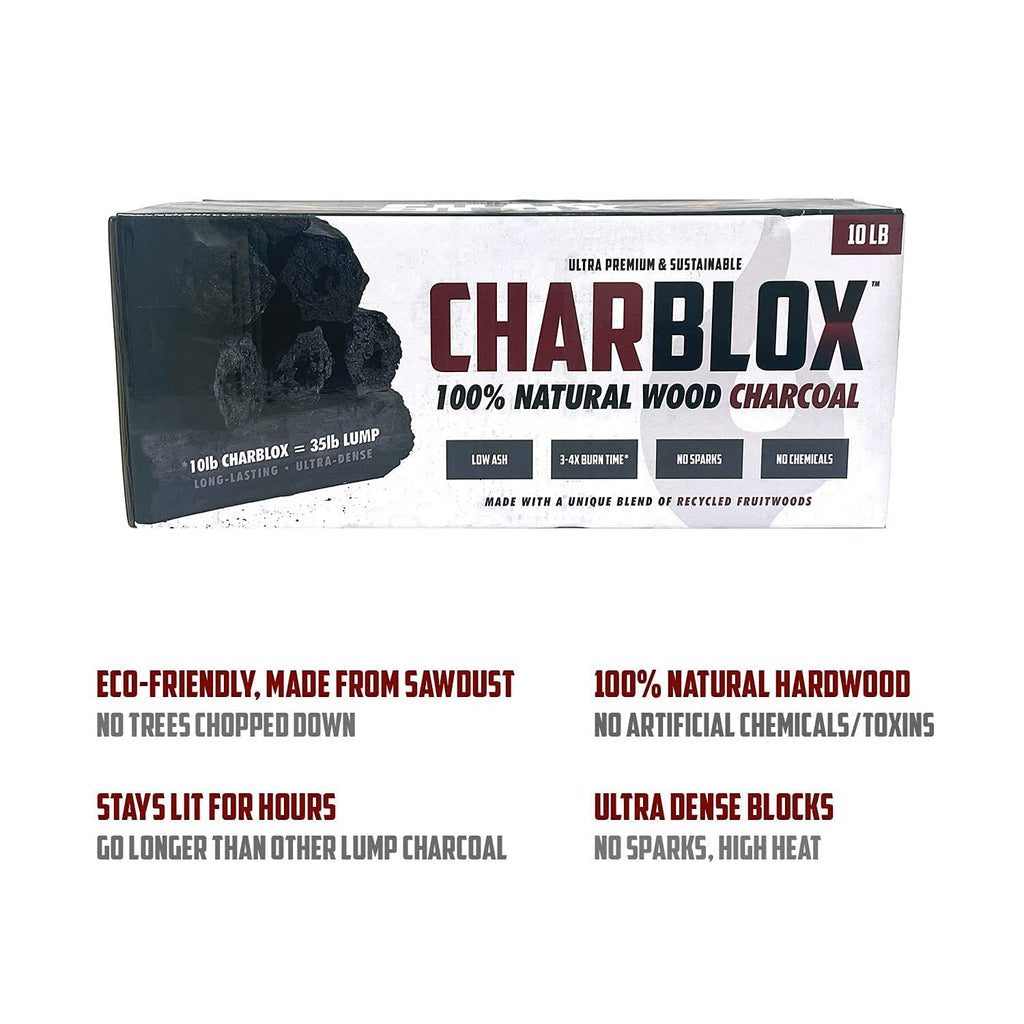 10LB Natural Grilling Charcoal Logs Y738963