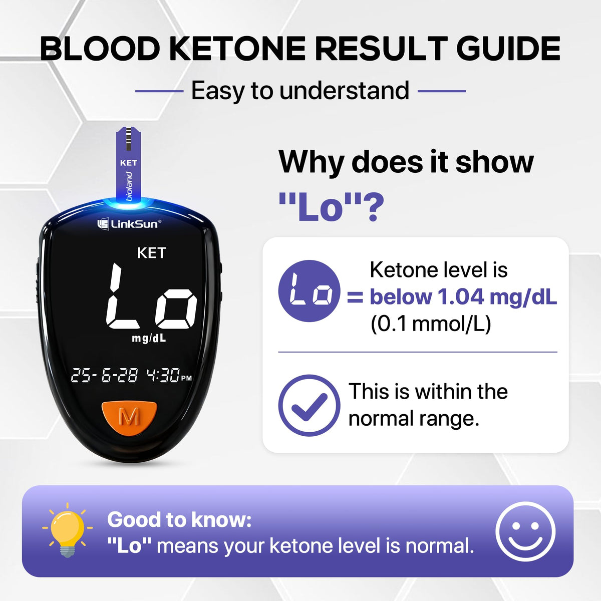 50 Glucose & 50 Ketone Strips Q58172