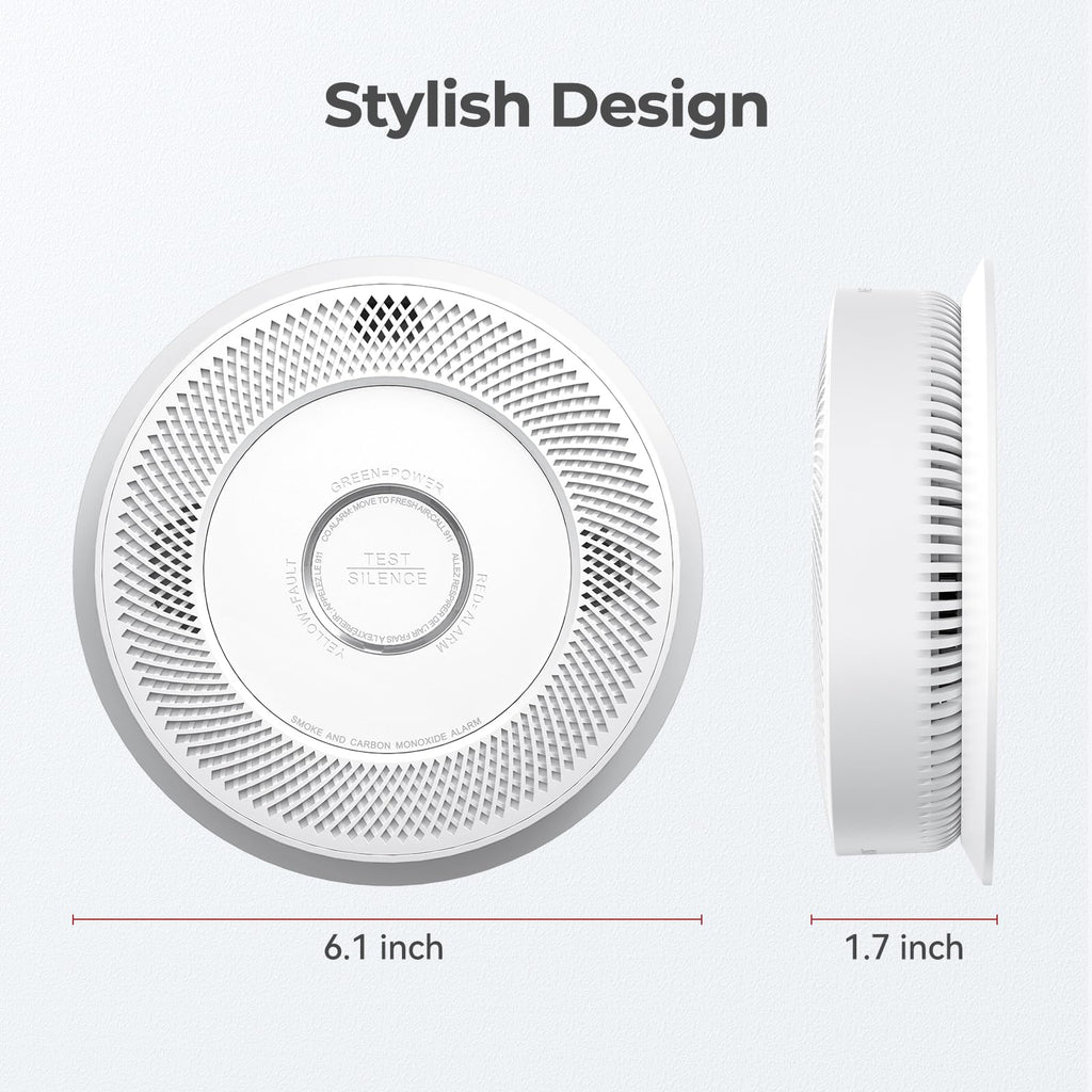 Hardwired Smoke and Carbon Monoxide Detector L9072