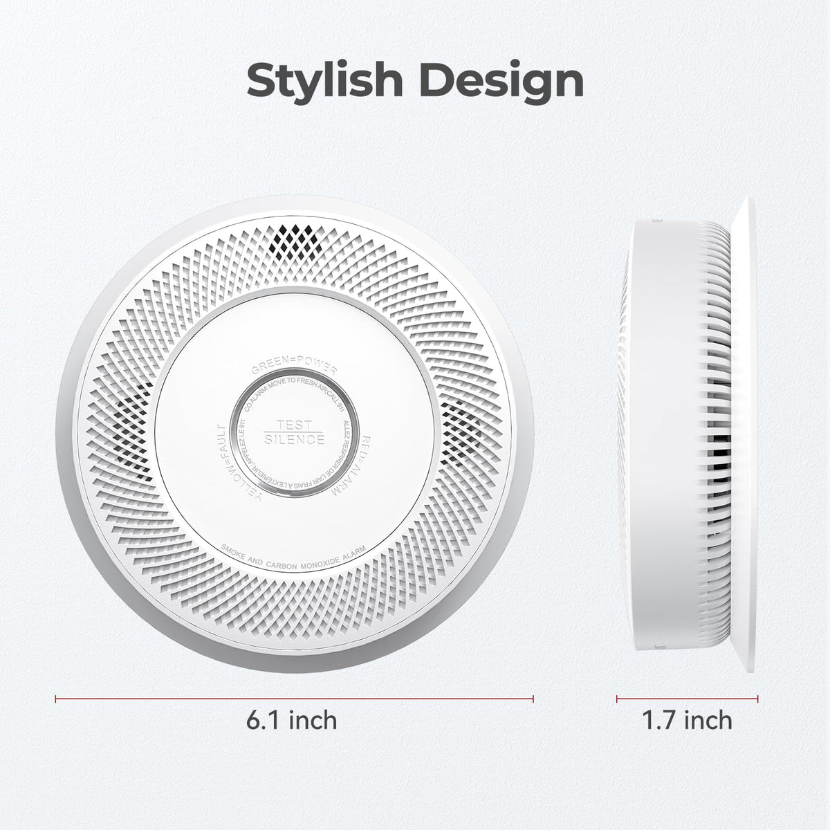 Hardwired Smoke and Carbon Monoxide Detector L9072