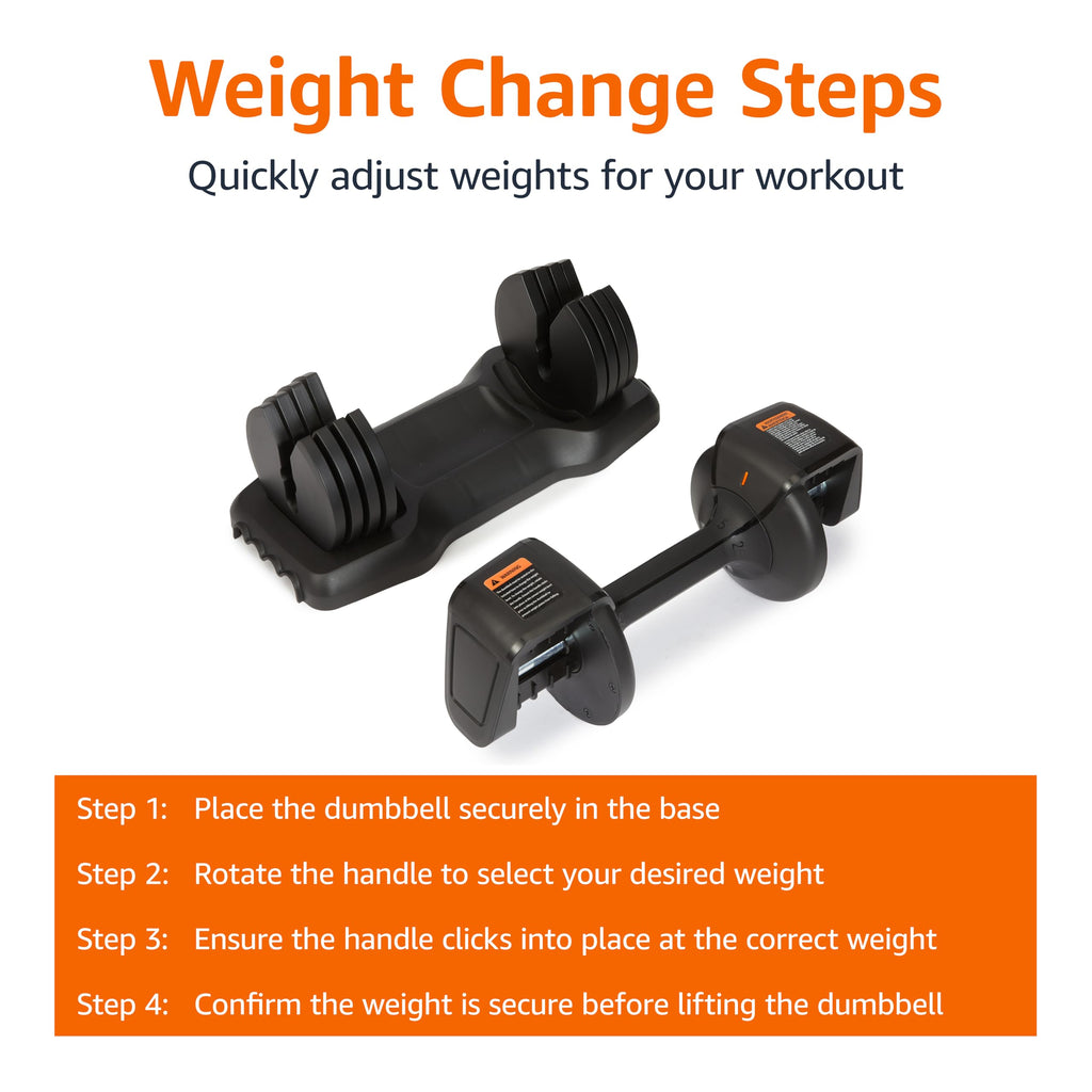 Adjustable Dumbbell, 25 lb R301