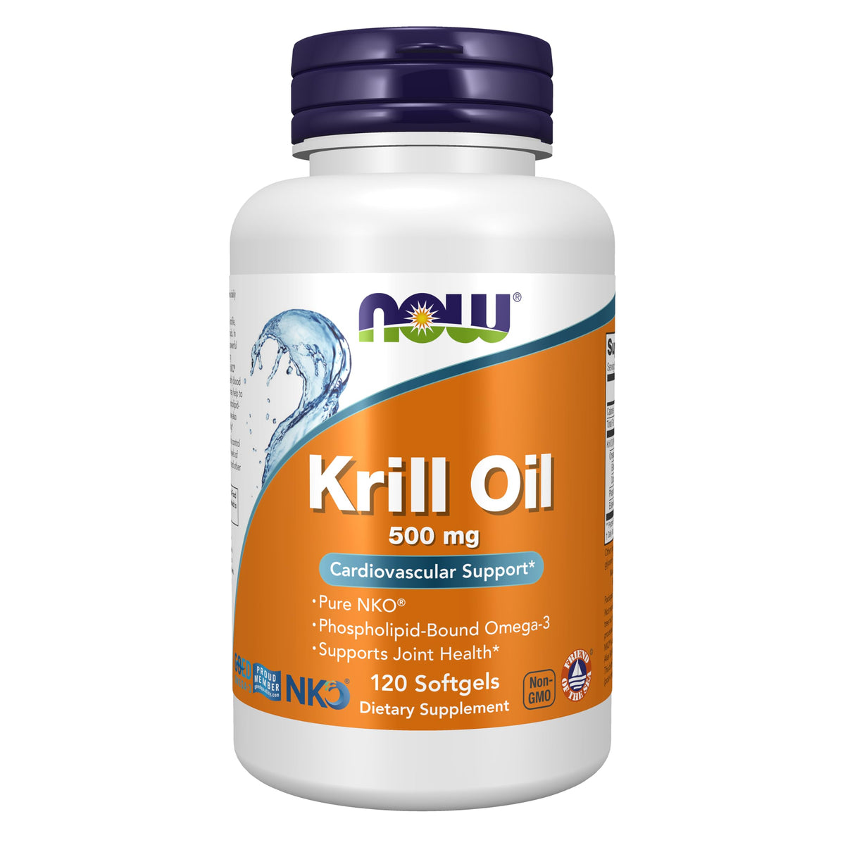 Krill Oil 500 mg Omega-3 120 Softgels I6585