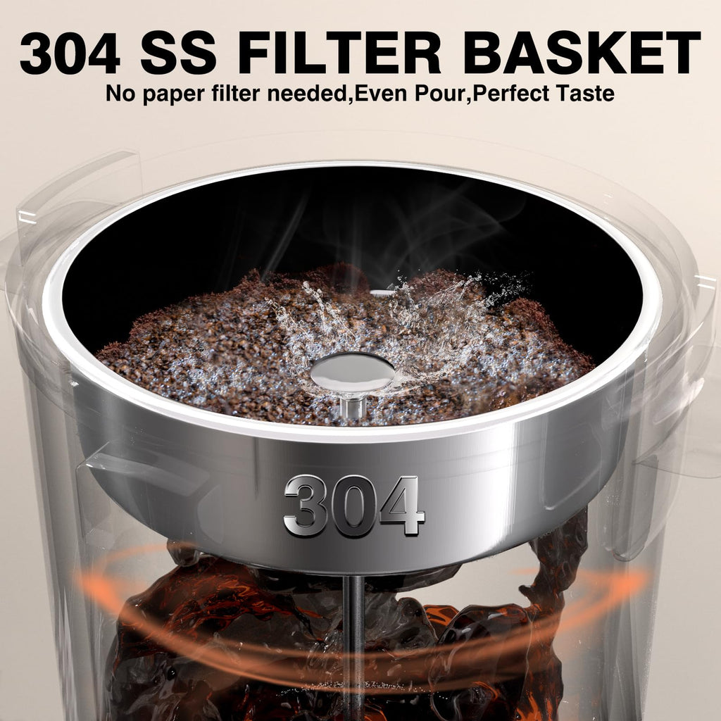 110-Cup Stainless Steel Commercial Coffee Urn Y1268