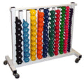 Neoprene Dumbbell Set with Rack Y2778