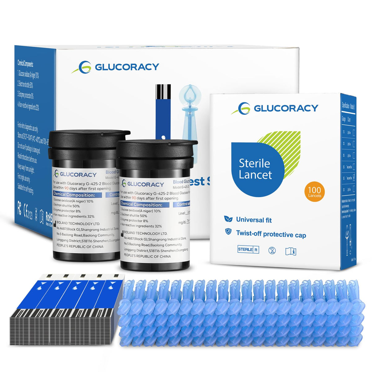 Blood Glucose Test Strips D33936