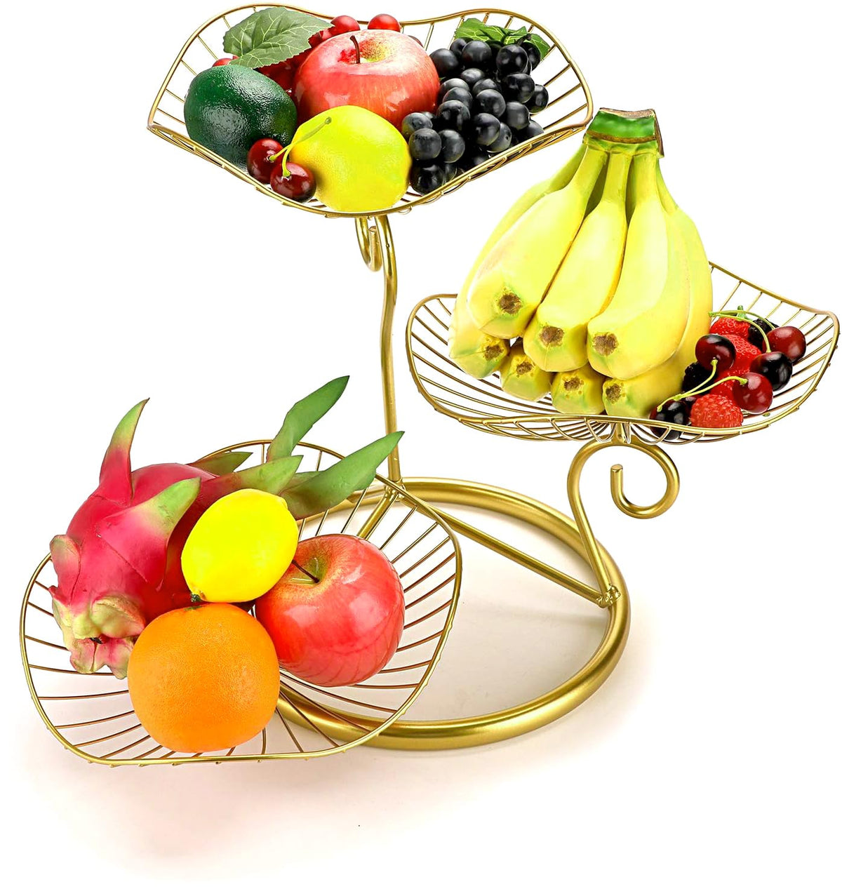 3-Tier Iron Fruit Basket Y77421