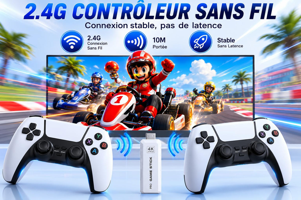 Retro Gaming Console 4K HDMI with 20,000+ Built-in Classic Video Games L356424