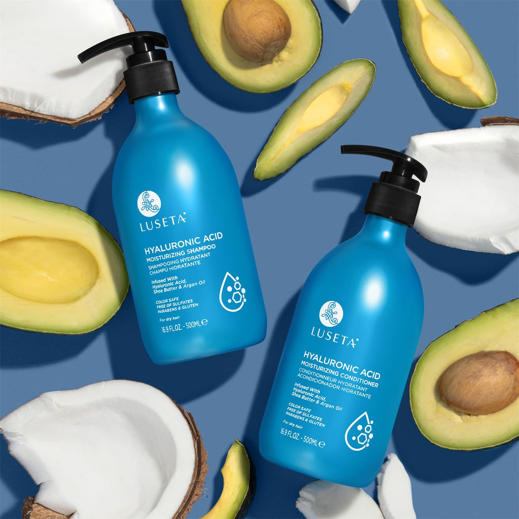 Hydrating Shampoo and Conditioner Set with Shea Butter & Avocado Oil C1416