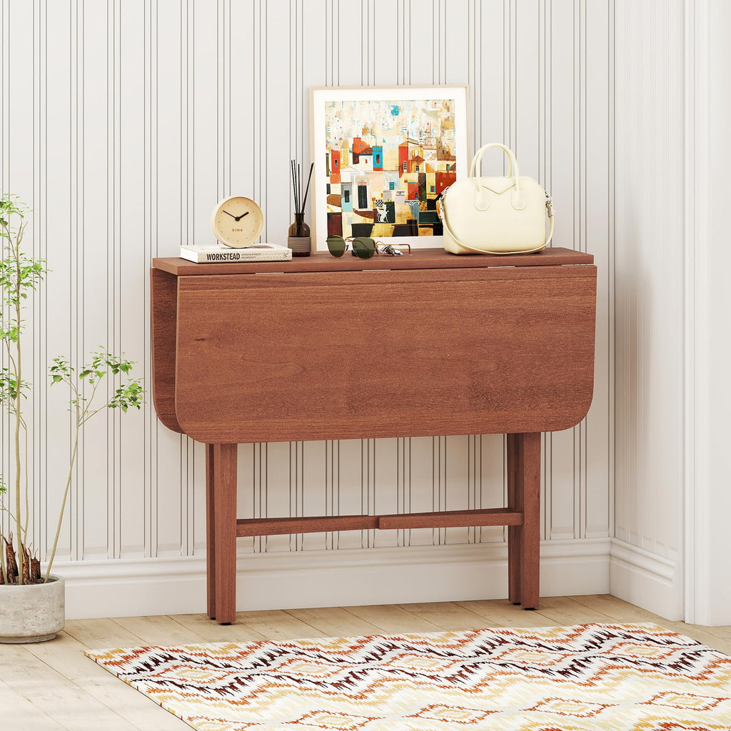 36" Foldable Square Wooden Dining Table I12858