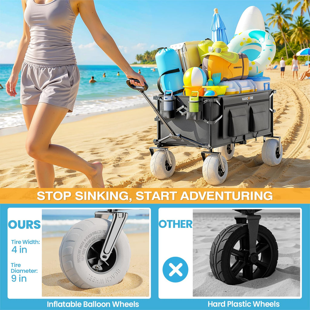 240L Beach Wagon with Balloon Wheels Y641050