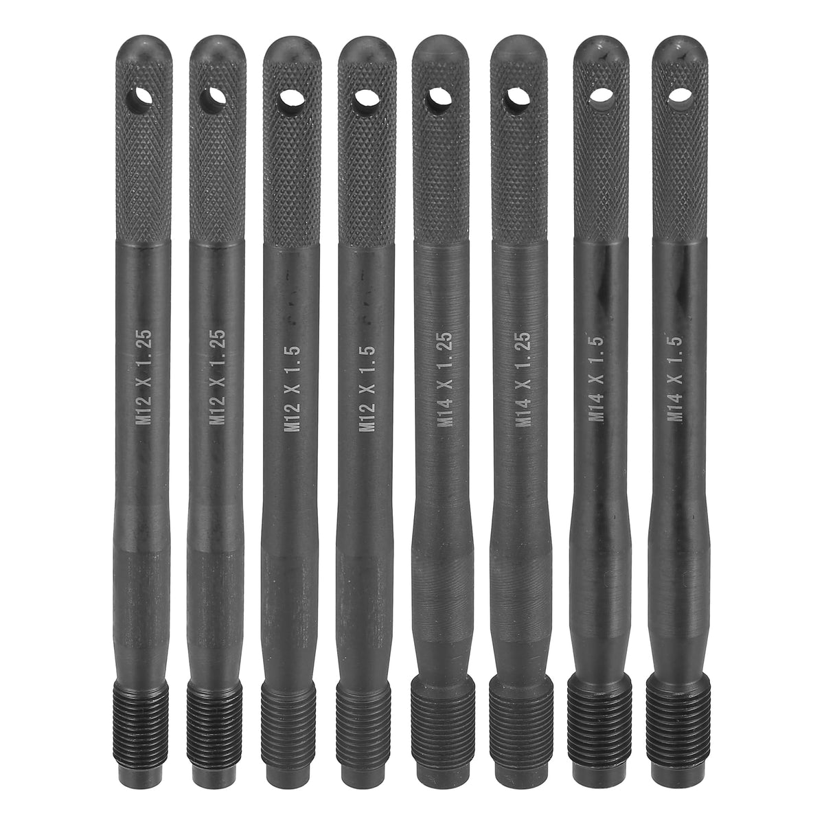 Black Carbon Steel Wheel Hangers Alignment Pin Tire Studs Tool 8pcs Y5440