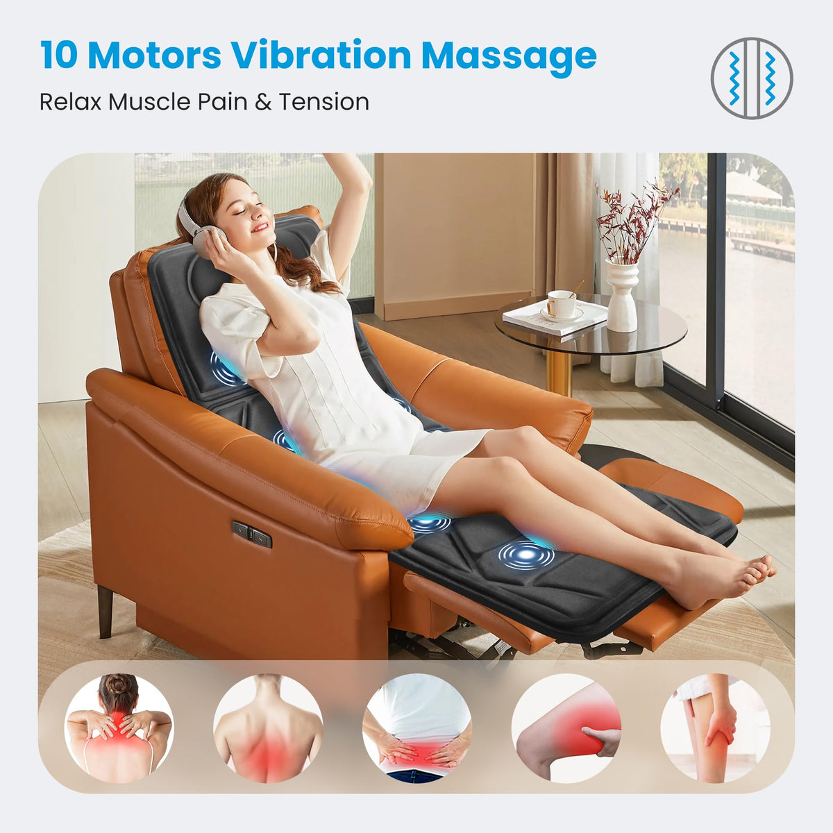 Full Body Massage Mat with Heat Y976