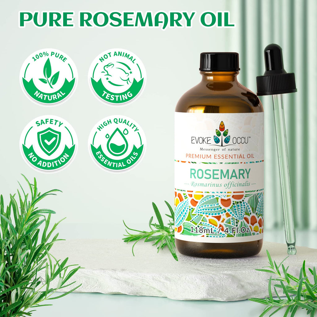 Rosemary Clary Sage Ylang Ylang Geranium Lavender Essential Oil 4 Oz Q905272