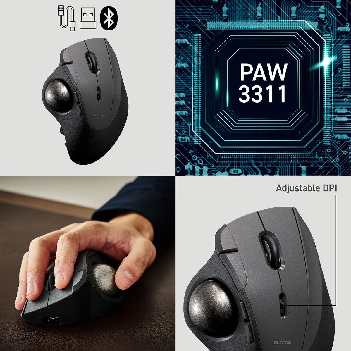 IST PRO Trackball Mouse O779