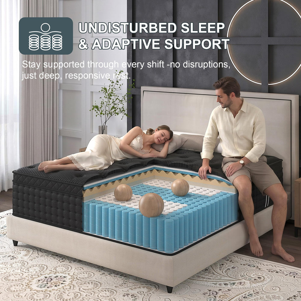 Full Size 14 Inch Hybrid Mattress Z228
