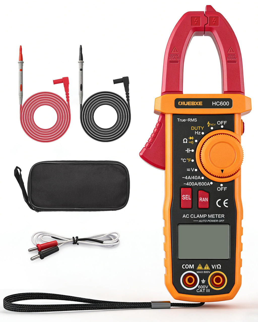 600A True RMS Clamp Meter M268642
