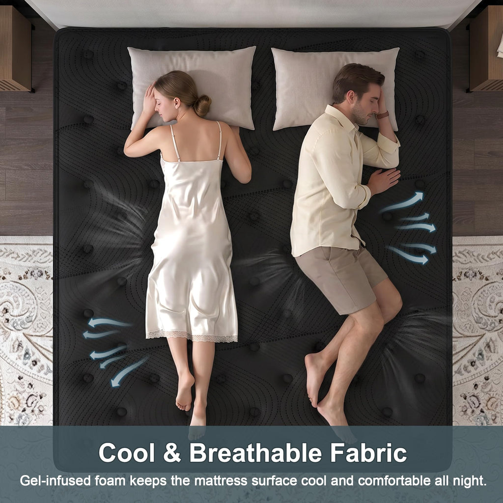 Full Size 14 Inch Hybrid Mattress Z228