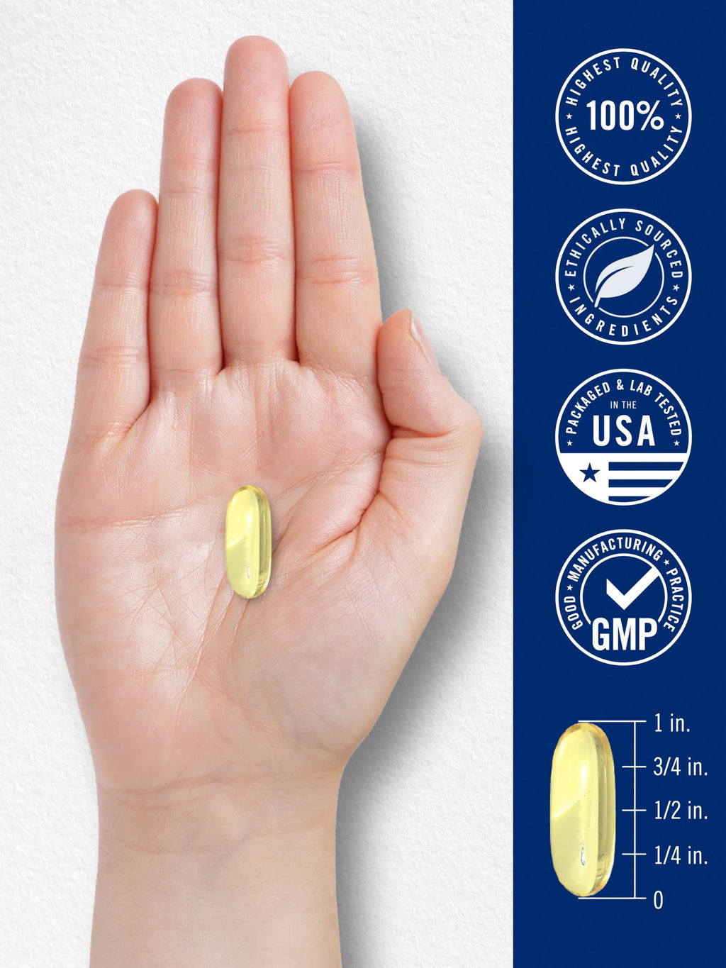 Fish Oil 3600mg 1080mg Omega 3 120 Count Z840797