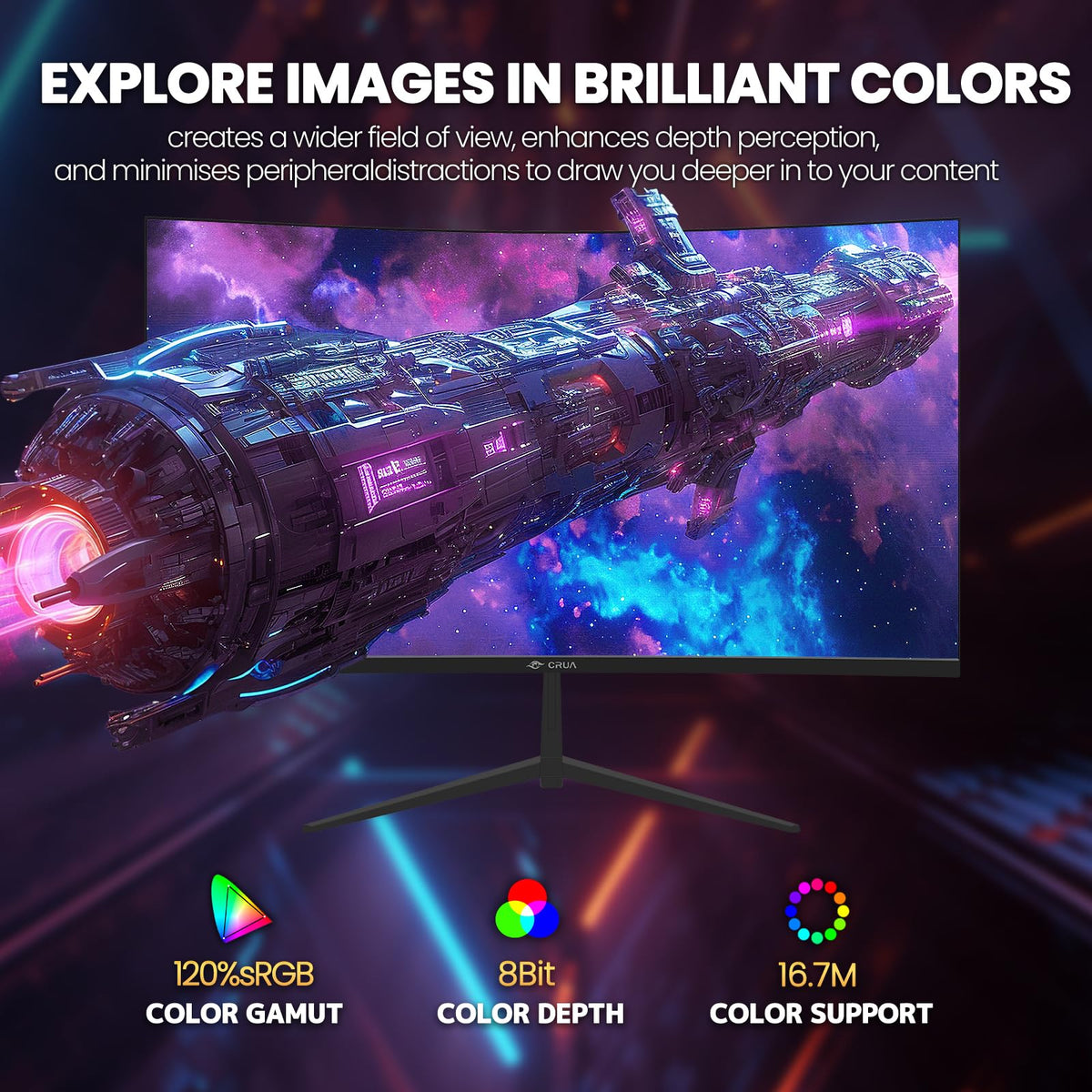 32" FHD 200Hz Curved Gaming Monitor C7788