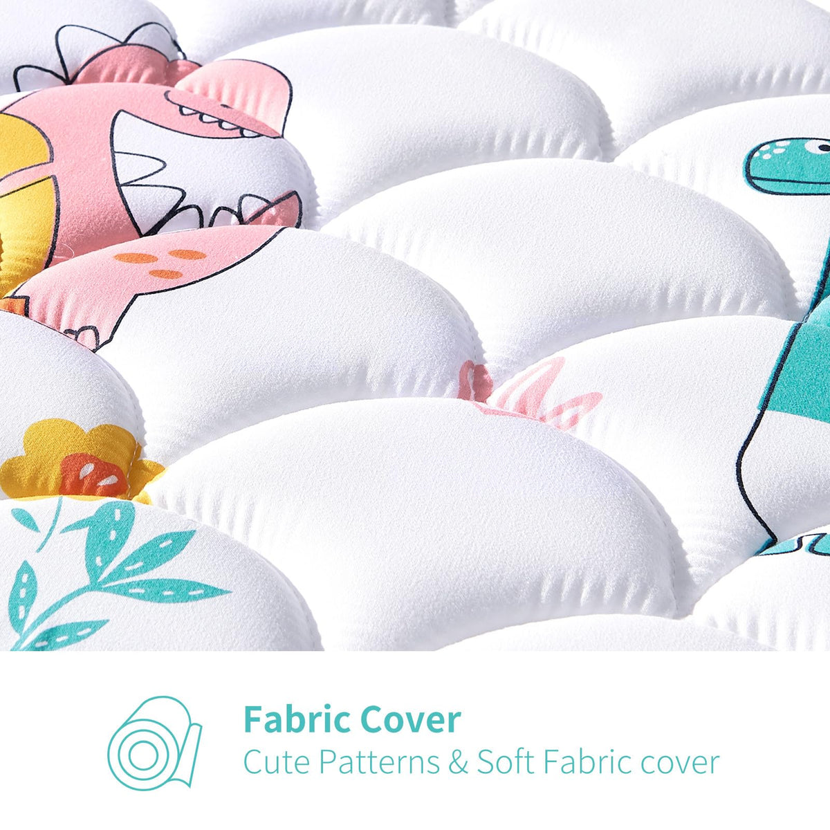 5" Firm Hypoallergenic Crib and Toddler Mattress P8444