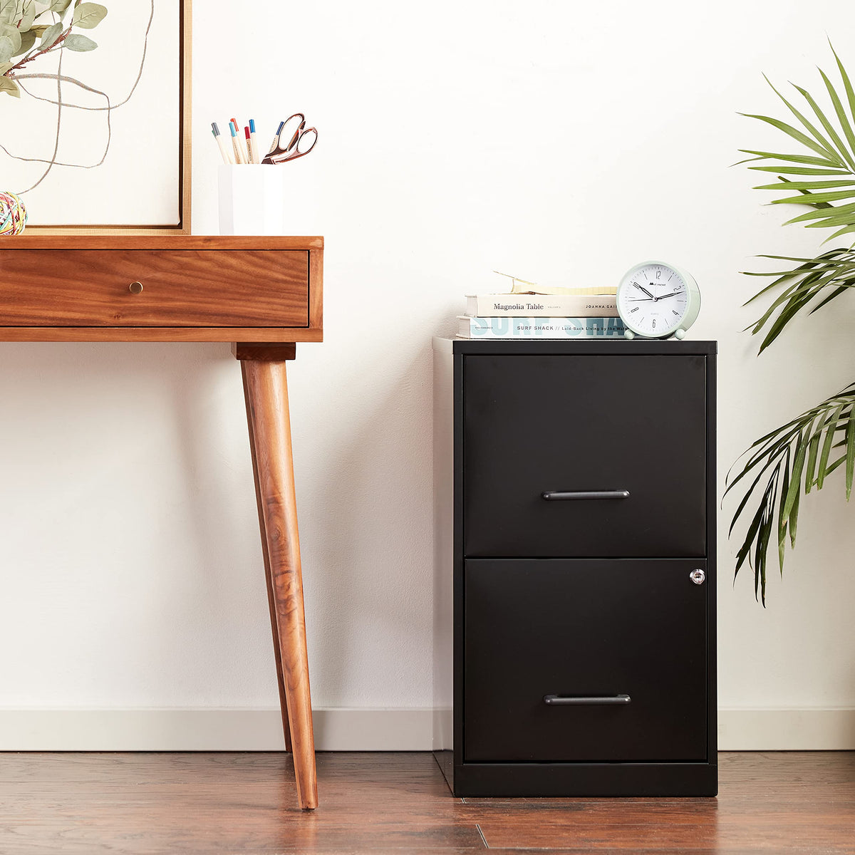 2 Drawer Locking Steel Filing Cabinet Z75489