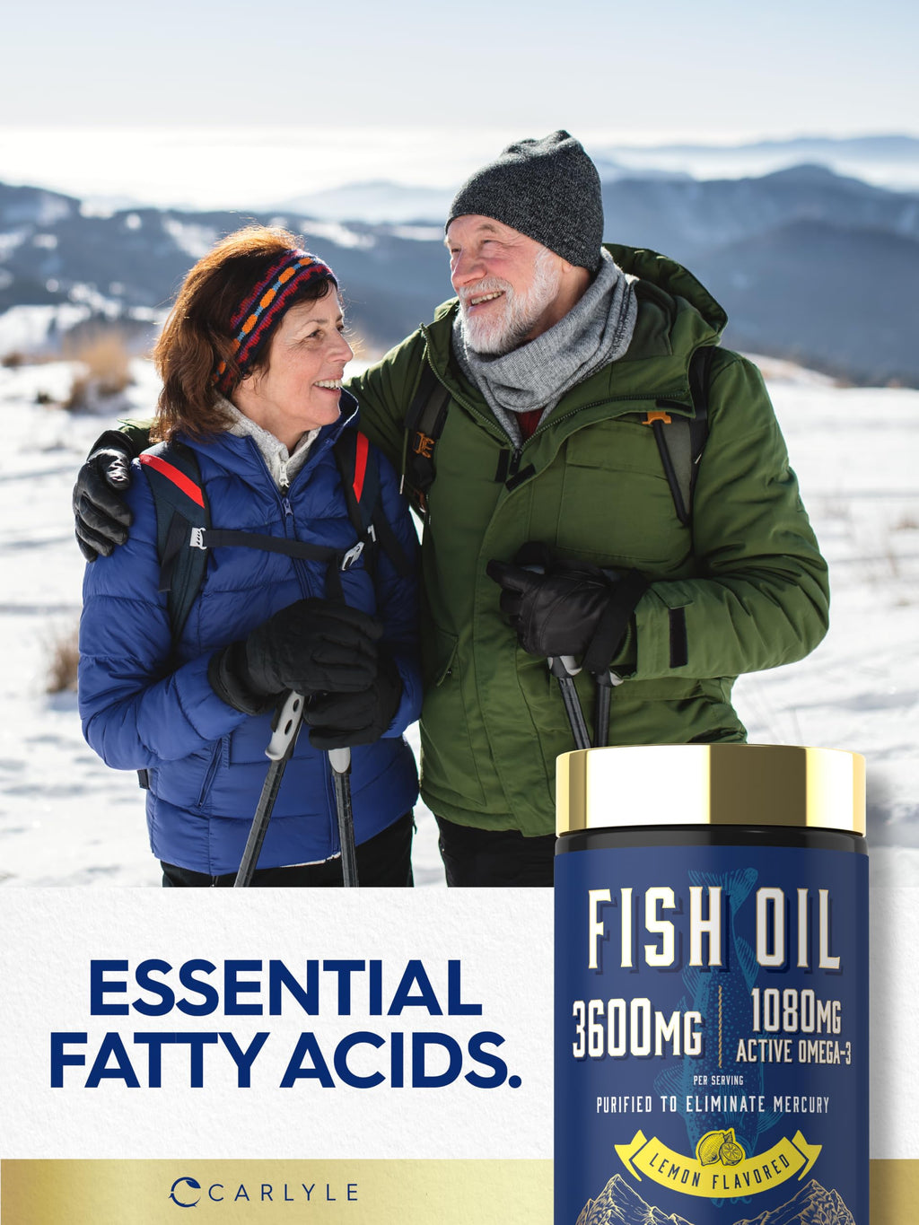 Fish Oil 3600mg 1080mg Omega 3 120 Count Z840797