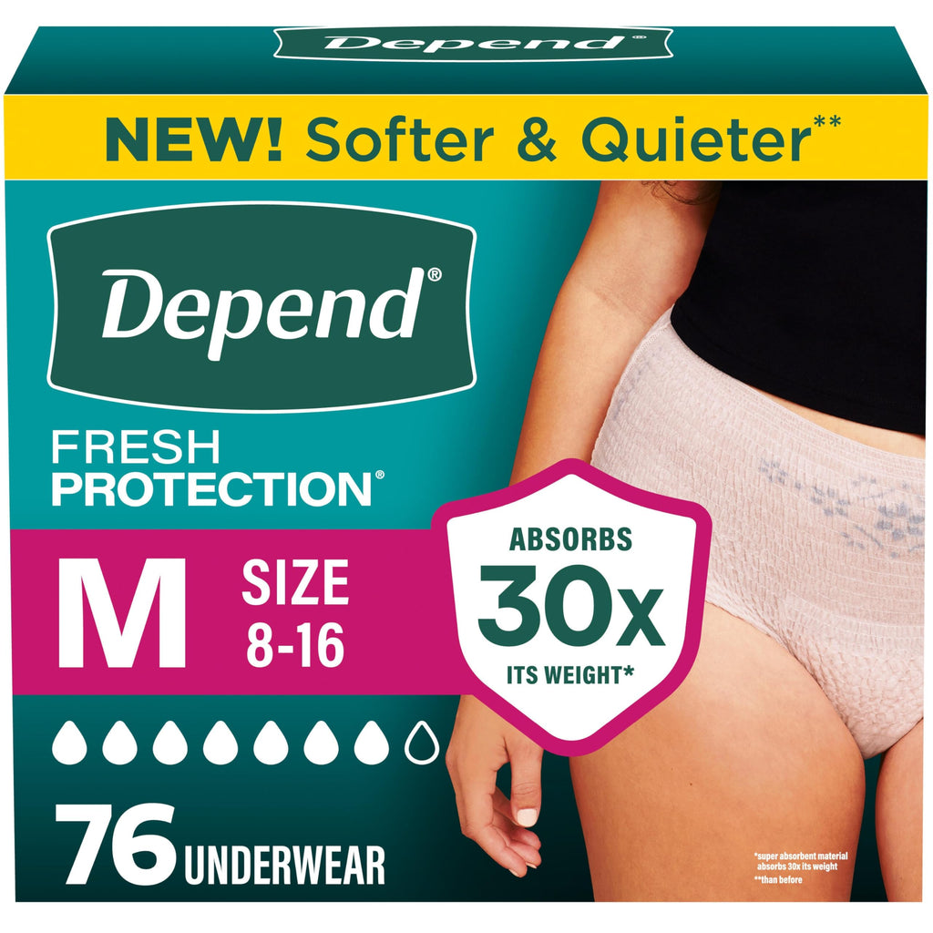 Adult Diapers for Women Medium 76 Count U496262