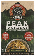 Instant Oatmeal Packets Maple Brown Sugar High Protein 4 Packets M3261