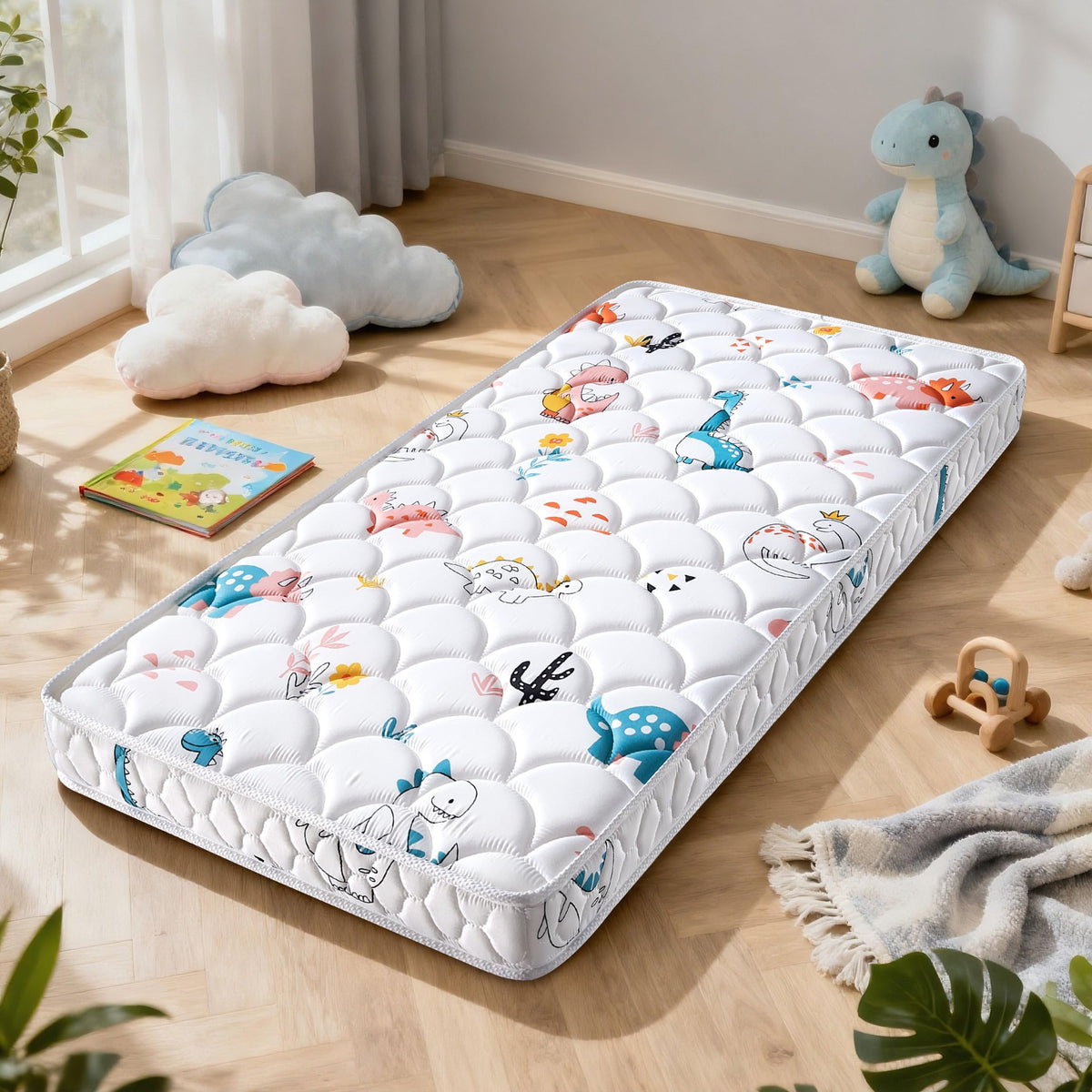5" Firm Hypoallergenic Crib and Toddler Mattress P8444