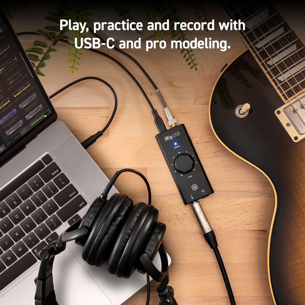 USB Guitar Audio Interface 24-bit 48 kHz K627