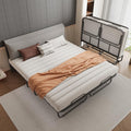 Queen Size Folding Bed with Memory Mattress and Headboard K519