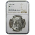 1900 O Morgan Silver Dollar MS 63 NGC Uncirculated $1 Coin U269