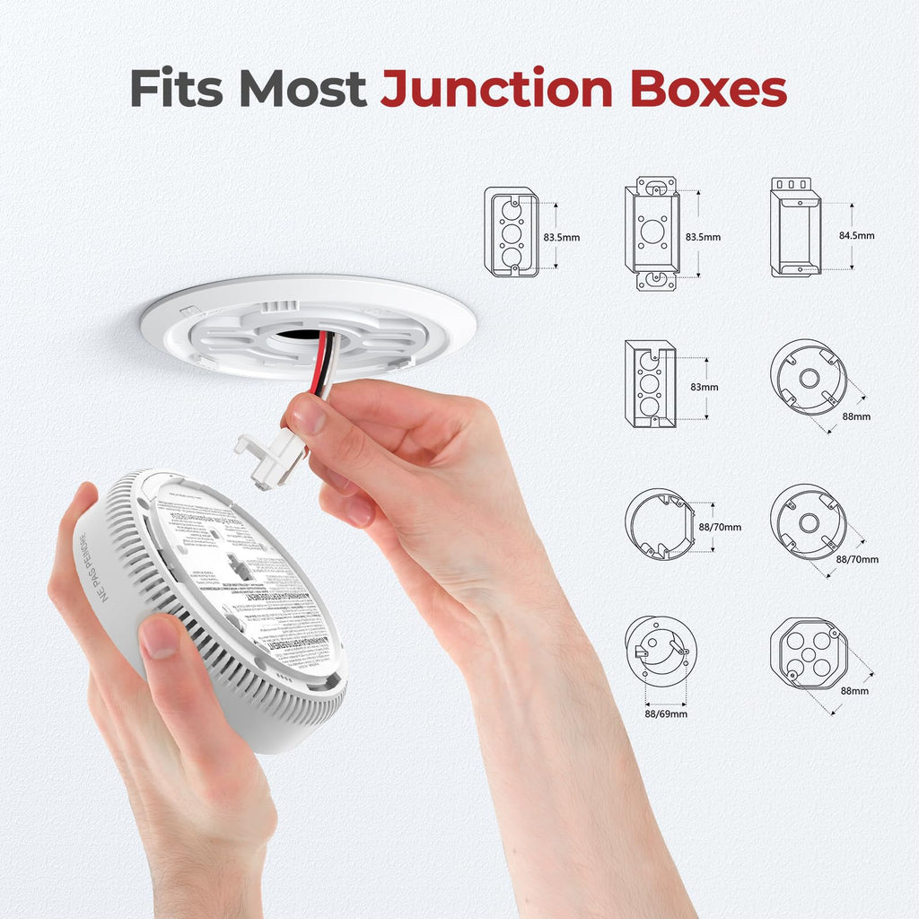 Hardwired Smoke and Carbon Monoxide Detector L9072