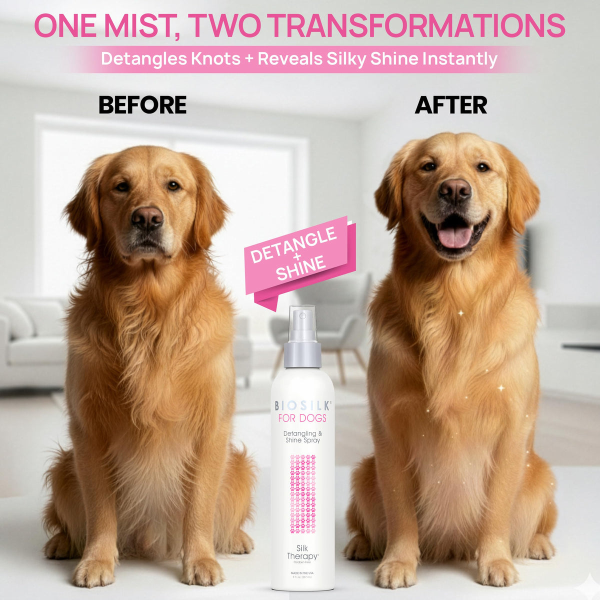 Detangling and Shine Spray 8 Fl Oz V275333