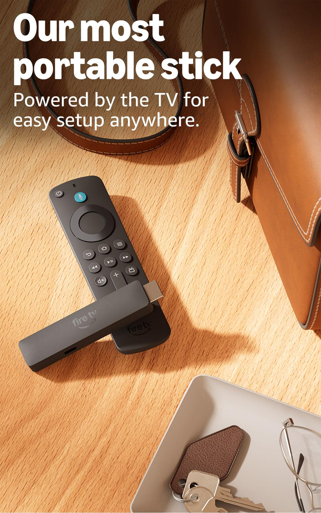 Fire TV Stick HD with Alexa Voice Remote Pro and USB-C Power Cable Q2567