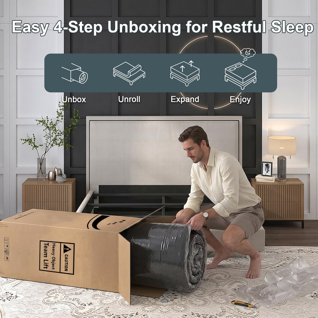 Full Size 14 Inch Hybrid Mattress Z228