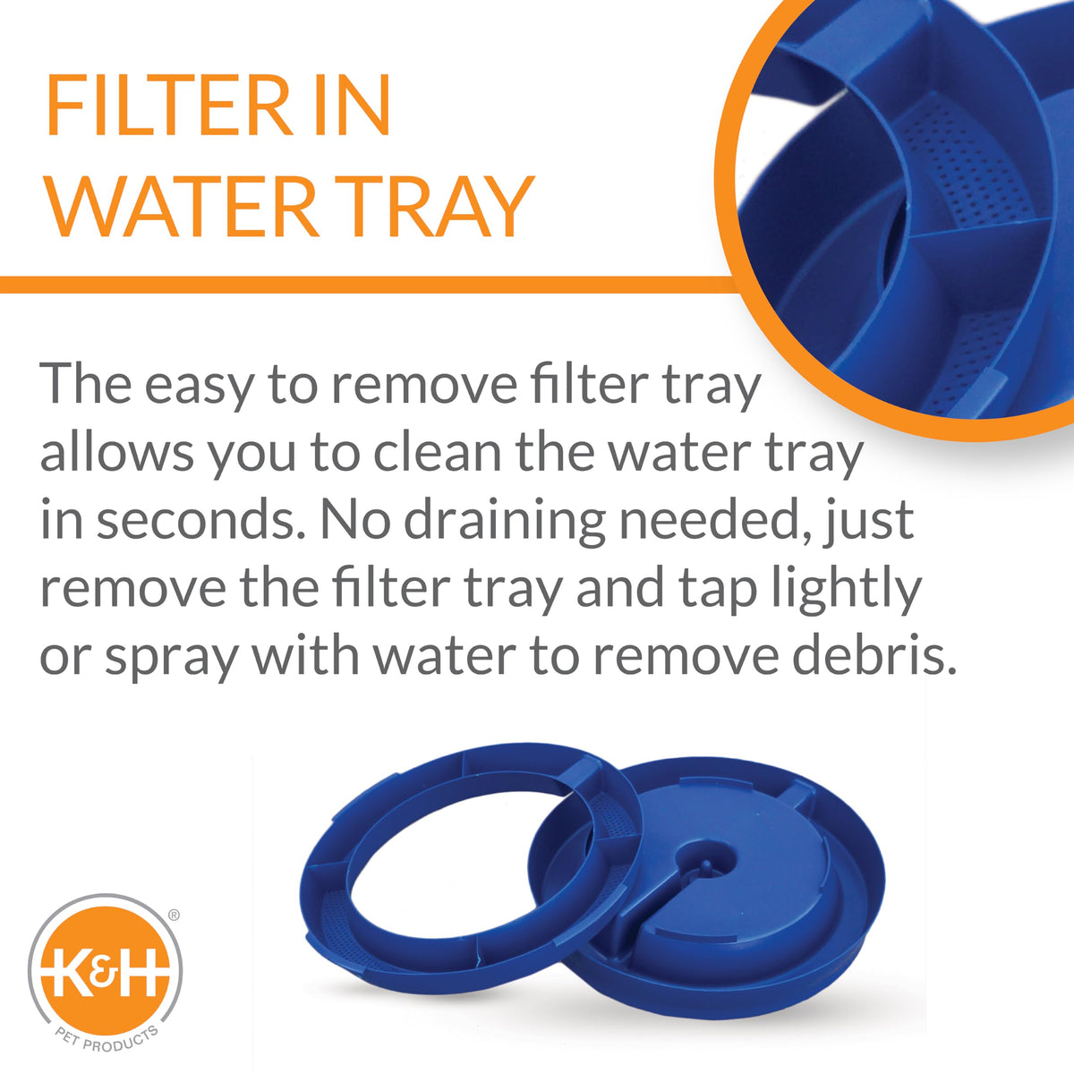 Heated Gray 2.5gal Poultry Waterer K119467