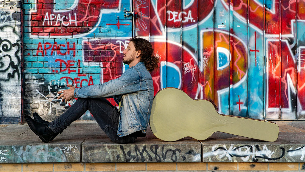 Wooden Guitar Case for 335 Style Semi-Hollow Electric Guitars V595540