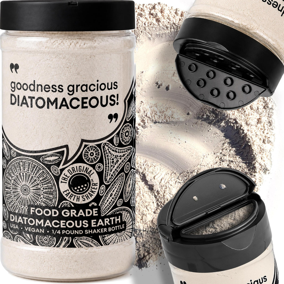 Diatomaceous Earth Shaker 1 Pint E38237