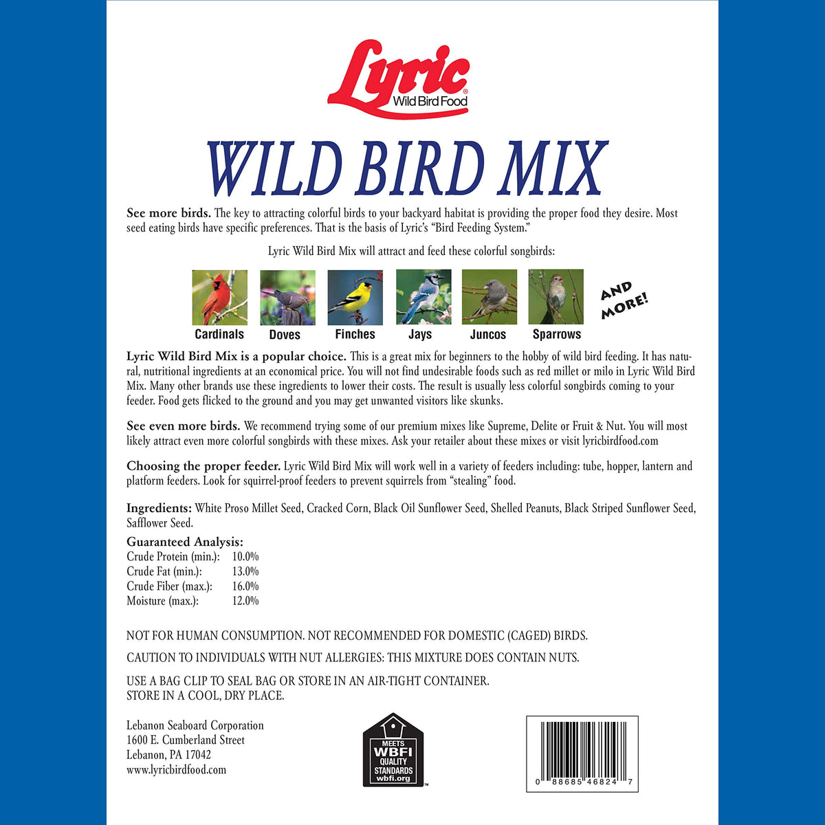 Wild Bird Seed Mix 20 lb Bag T954571