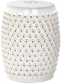 Creme Ceramic Garden Stool M994250