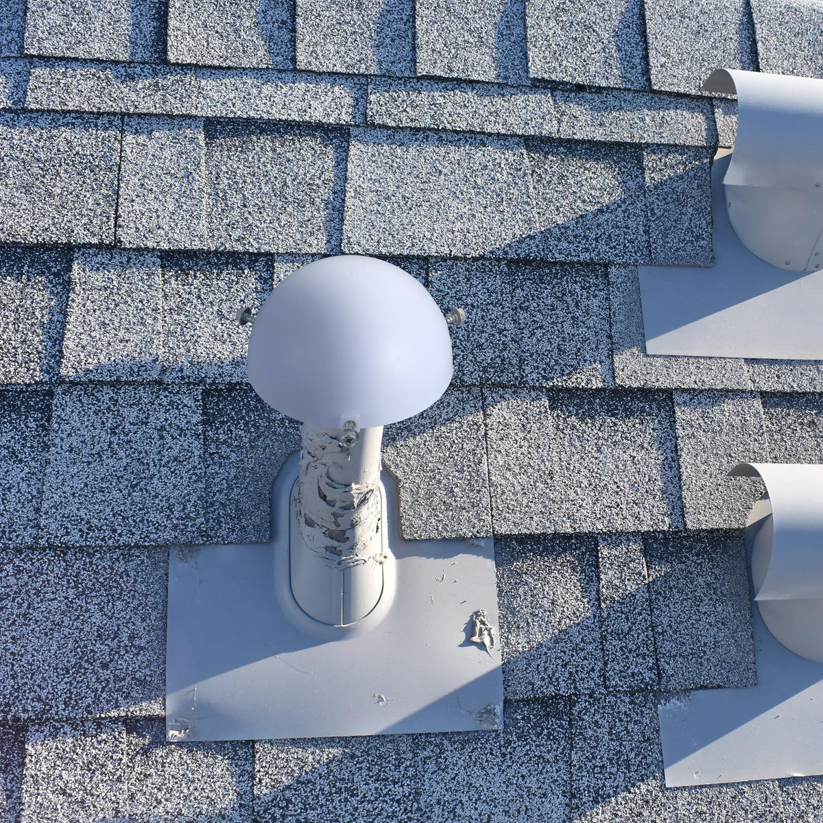 2 Pcs White Mushroom Vent Cap N131